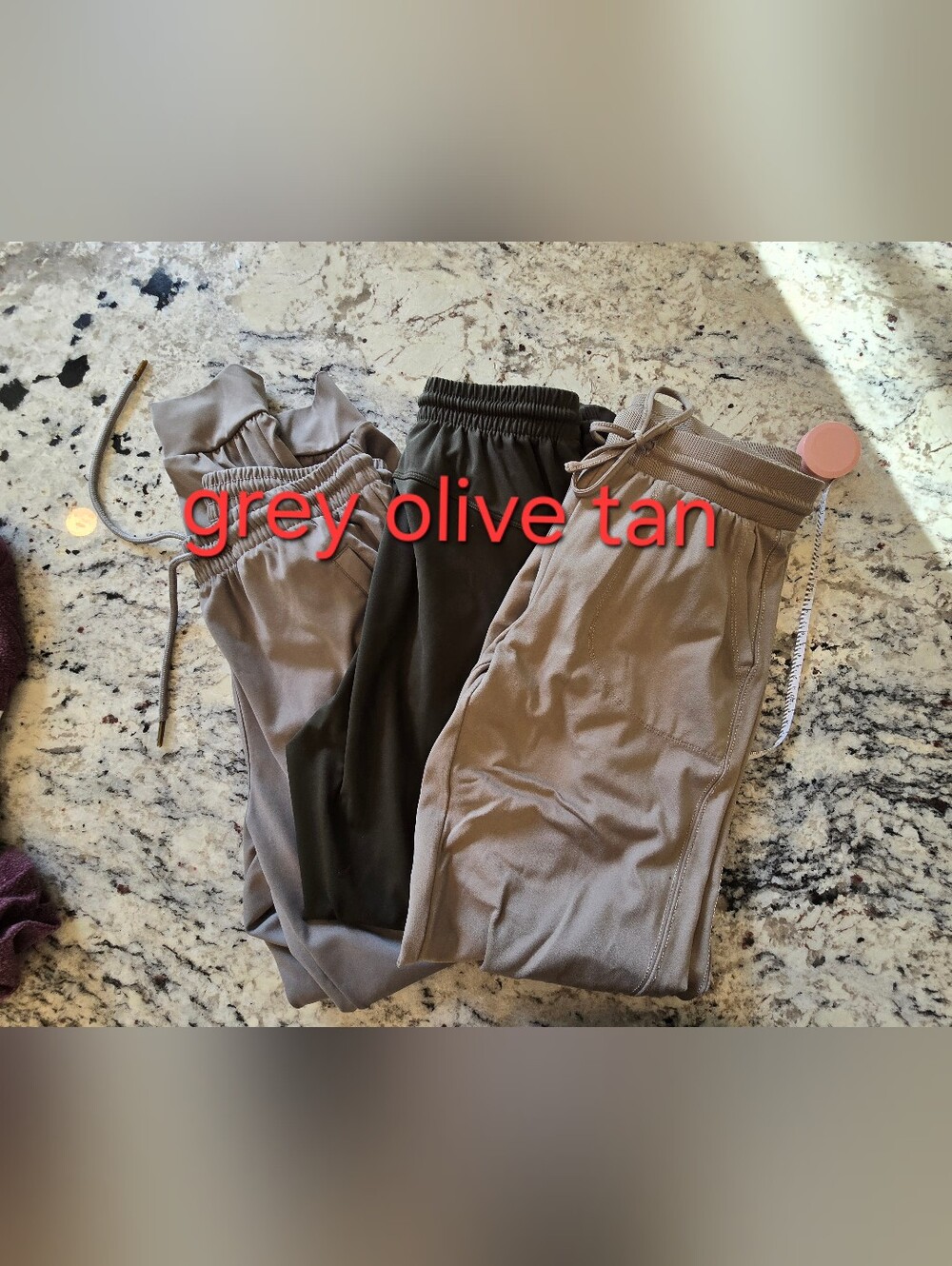 3 Pairs Of Athletic Pants